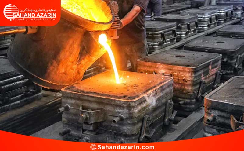 معایب ریخته گری ماسه ای