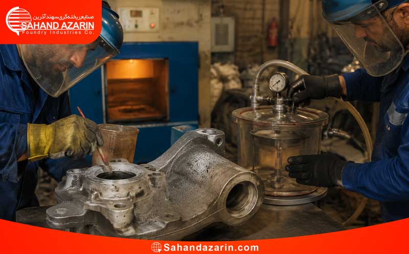 ریخته گری تحت خلا